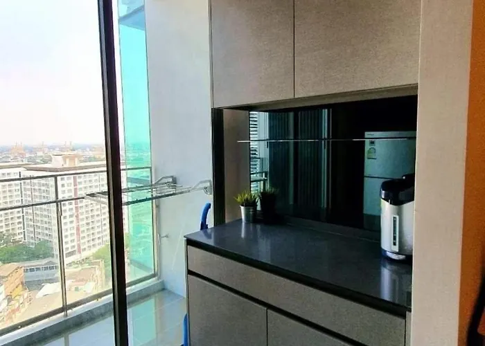 The Room, Luxury 21fl 1 Bedroom ,near Bts Apartment *
